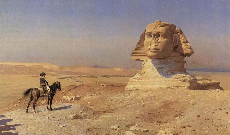 Jean-Leon Gerome Bonaparte Before the Sphinx China oil painting art
